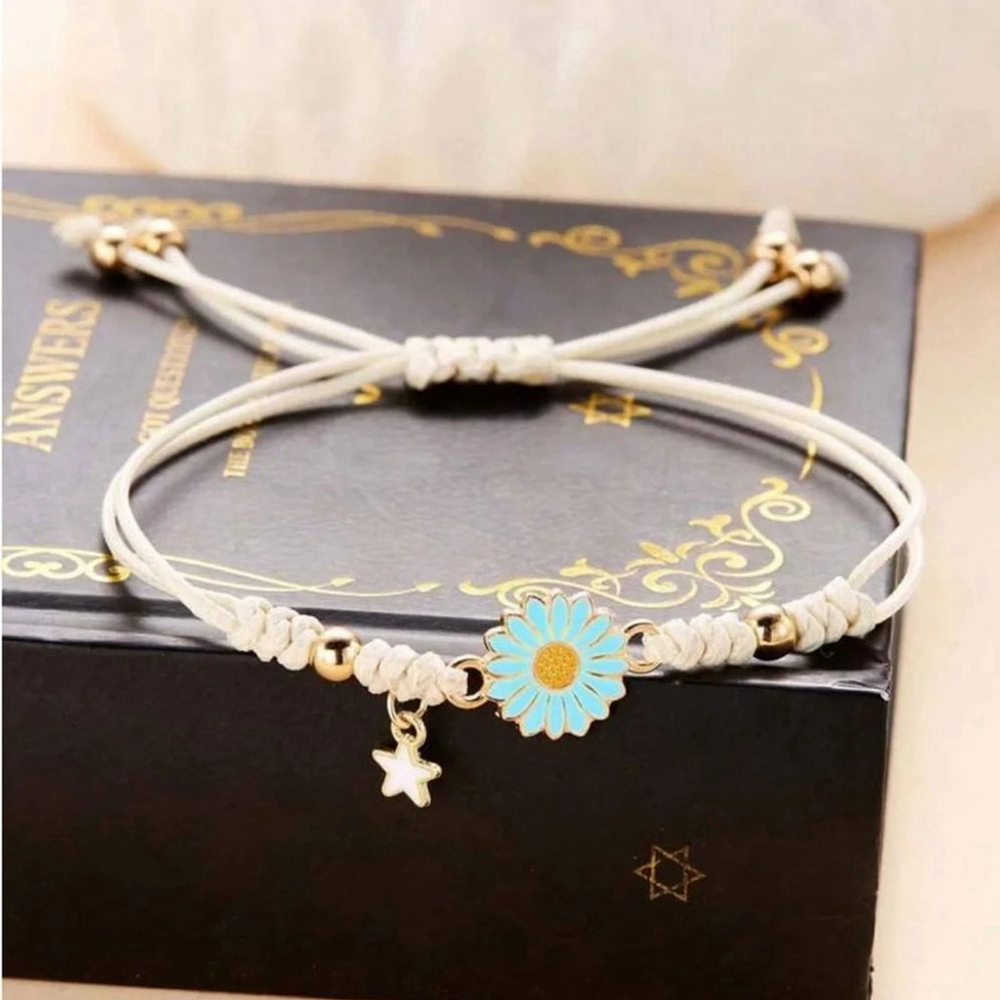 ⚠️Clearance Colorful Handmade Sunflower Bracelets SS - Picture 6 of 10